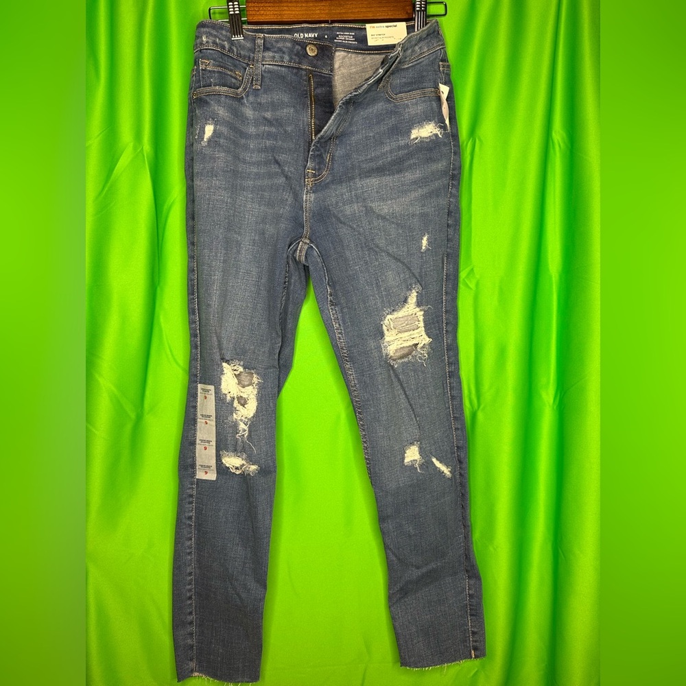 Extra High-Rise ~ Rockstar Super Skinny ~ 360 stretch